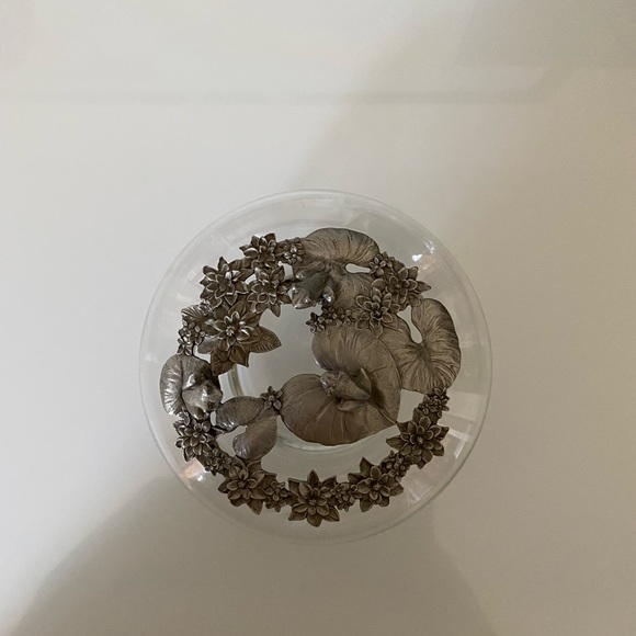 Rawcliffe Pewter froggy potpourri jar - Picture 3 of 9